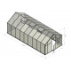 Szklarnia ogrodowa 18,6m² z aluminium i poliwęglanu 6mm Sanus XL18 - Gampre