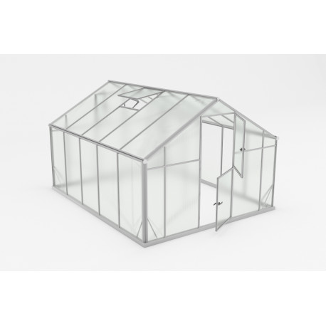 Szklarnia ogrodowa Sanus UP! XL10 10,44 m² z aluminium i poliwęglanu 6 mm - Gampre