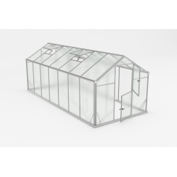Szklarnia ogrodowa 11m² z aluminium i poliwęglanu 6mm Sanus UP! L11 - Gampre