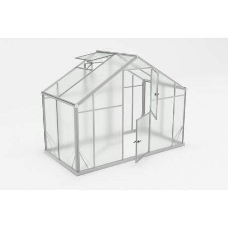 Szklarnia ogrodowa Sanus UP! XL4 4,35 m² z aluminium i poliwęglanu 6 mm - Gampre