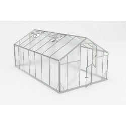 Szklarnia ogrodowa Sanus UP XL15 14,5 m² z aluminium i poliwęglanu 6 mm - Gampre