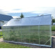 Szklarnia ogrodowa Sanus UP XL12 12,5 m² z aluminium i poliwęglanu 6 mm - Gampre