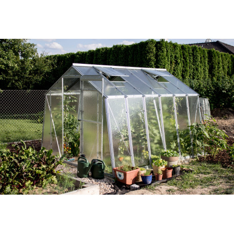 Szklarnia ogrodowa z poliwęglanu 4 mm Hobby H7/3 - 247x300 cm - Limes