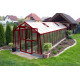 Szklarnia ogrodowa z poliwęglanu 8 mm Primus K3 - 276x306 cm - Limes