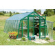 Szklarnia ogrodowa ze szkła dyfuzyjnego 4 mm Primus L6 - 303x601 cm - Limes
