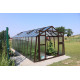 Szklarnia ogrodowa ze szkła dyfuzyjnego 4mm Primus K6 - 276x605 cm - Limes