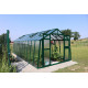Szklarnia ogrodowa ze szkła dyfuzyjnego 4mm Primus K6 - 276x605 cm - Limes