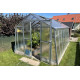 Szklarnia ogrodowa ze szkła dyfuzyjnego 4 mm Variant K6 - 276x605 cm - Limes