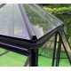 Szklarnia ogrodowa 4x3 m DUCHESSE z aluminium i szkła hartowanego 4 mm - Green Protect