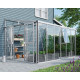 Szklarnia przyścienna Helena 10,2 m² z aluminium - Vitavia