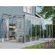 Szklarnia przyścienna Helena 11,9 m² z aluminium - Vitavia