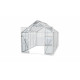 Szklarnia Domus 9,9 m² z aluminium i szkła hartowanego 3 mm - Vitavia