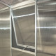 Okno boczne z aluminium i poliwęglanu 6 mm - Vitavia