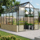 Szklarnia Cassandra czarna 8,3 m² bez fundamentu - Vitavia