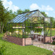 Szklarnia Cassandra czarna 8,3 m² bez fundamentu - Vitavia