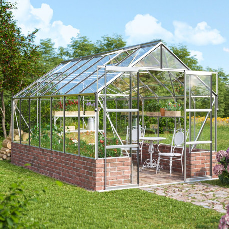 Szklarnia aluminiowa Cassandra 11,5 m² bez fundamentu - Vitavia