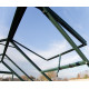 Okno dachowe w kolorze szmaragdowym - z aluminium bez przeszklenia - do szklarni ogrodowych Vitavia