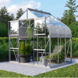 Szklarnia Dione 5,0 m² z aluminium i szkła hartowanego 3 mm - Vitavia