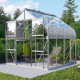 Szklarnia Dione 6,7 m² z aluminium i szkła hartowanego 3 mm - Vitavia