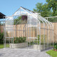 Szklarnia Dione 6,7 m² z aluminium i szkła hartowanego 3 mm - Vitavia