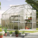 Szklarnia Uranus 6,7 m² z aluminium i paneli poliwęglanowych 6 mm - Vitavia