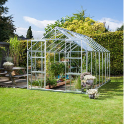 Szklarnia Uranus 11,5 m² z aluminium i szkła hartowanego 3 mm - Vitavia