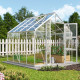 Szklarnia Domus 6,7 m² z aluminium i szkła hartowanego 3 mm - Vitavia