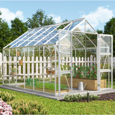 Szklarnia Domus 9,9 m² z aluminium i szkła hartowanego 3 mm - Vitavia