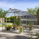 Szklarnia Dione 11,5 m² z aluminium i szkła hartowanego 3 mm - Vitavia