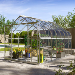 Szklarnia Dione 11,5 m² z aluminium i szkła hartowanego 3 mm - Vitavia
