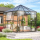 Pawilon szklarniowy Juno 9,0 m² w kolorze czarnym - Vitavia