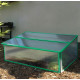 Mini szklarnia Levana I 0,5m² z poliwęglanu 4 mm - rama w kolorze zielonym - Vitavia