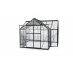 Szklarnia Sirona 13,0 m² z aluminium i szkła hartowanego 3 mm w kolorze czarnym - Vitavia