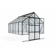 Szklarnia Cassandra 9,9 m² czarna, bez fundamentu - Vitavia