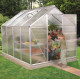 Szklarnia Calypso 5,8 m² z aluminium i paneli poliwęglanowych 4 mm - Vitavia