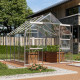 Szklarnia Mars 6,7 m² z aluminium i szkła hartowanego 3 mm - Vitavia