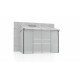 Szklarnia przyścienna Osiris 5,2 m² z aluminium i paneli poliwęglanowych 6 mm - Vitavia