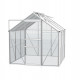 Szklarnia Venus 3,8m² z aluminium i szkła hartowanego 3 mm - Vitavia