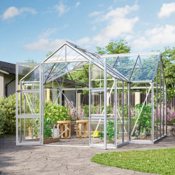 Szklarnia Campus 13,0 m² z aluminium i szkła hartowanego 3 mm - Vitavia