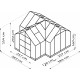 Szklarnia Campus 13,0 m² z aluminium i szkła hartowanego 3 mm - Vitavia
