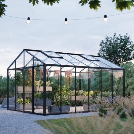 Szklarnia ogrodowa Classic 310x608 cm z aluminium i szkła hartowanego - BloomCabin