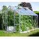 Szklarnia Uranus 8,3 m² z aluminium i szkła hartowanego 3 mm - Vitavia