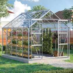 Szklarnia Uranus 8,3 m² z aluminium i szkła hartowanego 3 mm - Vitavia