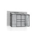 Szklarnia przyścienna Osiris w kolorze czarnym 5,2 m² z aluminium, paneli poliwęglanowych i szkła bezpiecznego 3 mm - Vitavia