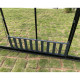 Składana półka z aluminium 130x31cm - Green Protect