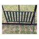 Szeroka składana półka z aluminium na nóżkach 120x52,5x79cm - Green Protect