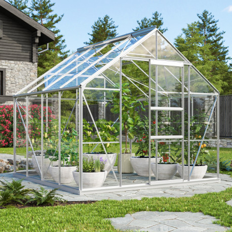 Szklarnia Merkur 8,3 m² z aluminium i szkła hartowanego 3 mm - Vitavia