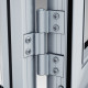 Szklarnia ogrodowa 5,06m² z szarego aluminium i paneli poliwęglanowych o grubości 10mm Rose II - KGT