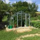 Szklarnia ogrodowa ze szkła dyfuzyjnego 4 mm Variant L3 - 303x303 cm - Limes