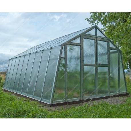 Szklarnia ogrodowa ze szkła dyfuzyjnego 4 mm Variant L4,5 - 303x452 cm - Limes